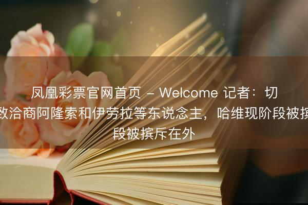 凤凰彩票官网首页 - Welcome 记者：切尔西细致洽商阿隆索和伊劳拉等东说念主，哈维现阶段被摈斥在外